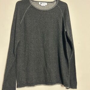 Standard‎ Issue Womens Gray Crewneck Pullover Sweater Size S Casual Knit